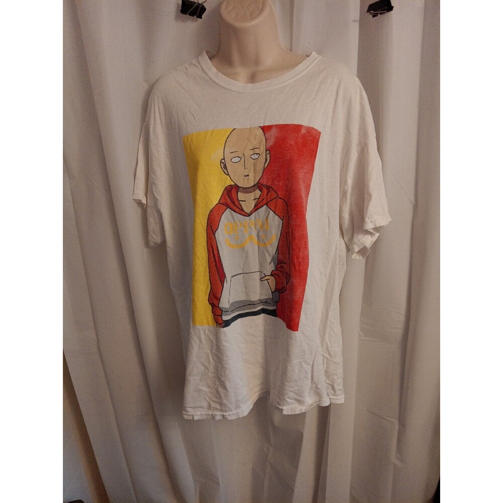 One Punch Man T-shirt crewneck Sz XL